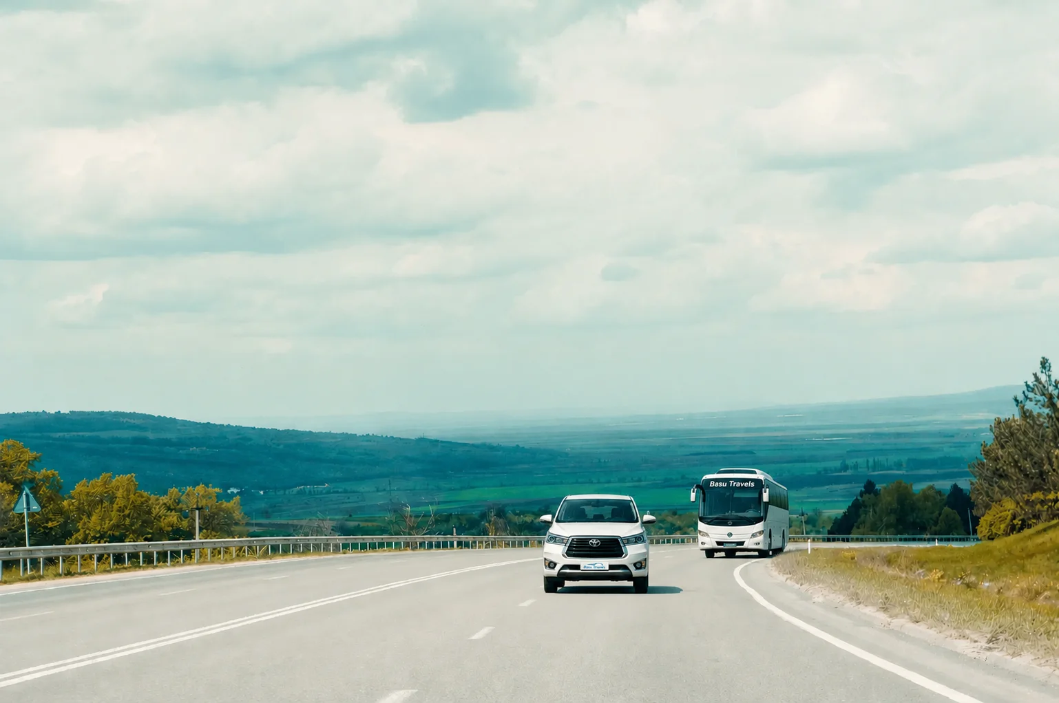 Basu Travels Banner Background
